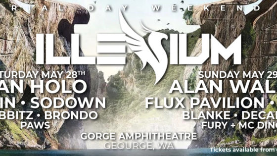 Illenium's two night Memorial Day Weekend performance at The Gorge.