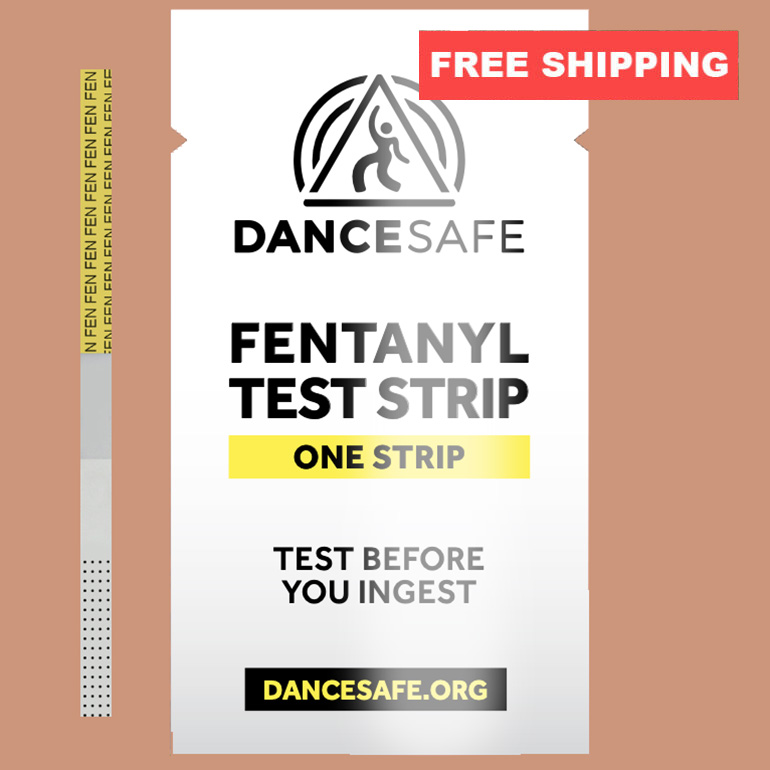 Dancesafe's new fentanyl test strip is yellow