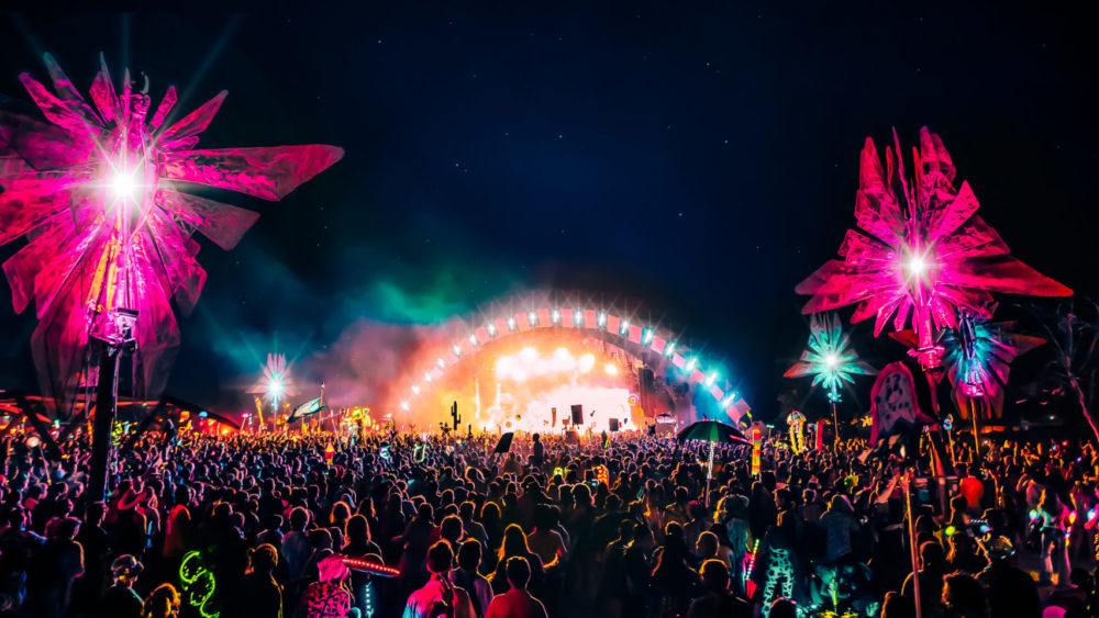 Image of Lightning in a Bottle festival stage