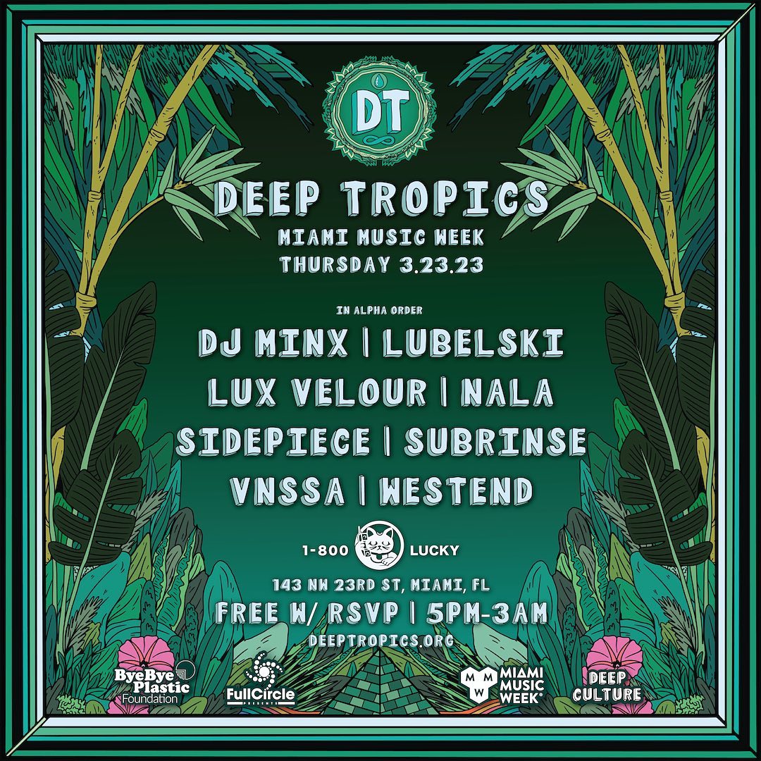 Deep Tropics Miami Music Week