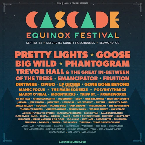 Cascade Equinox Festival Lineup 2023