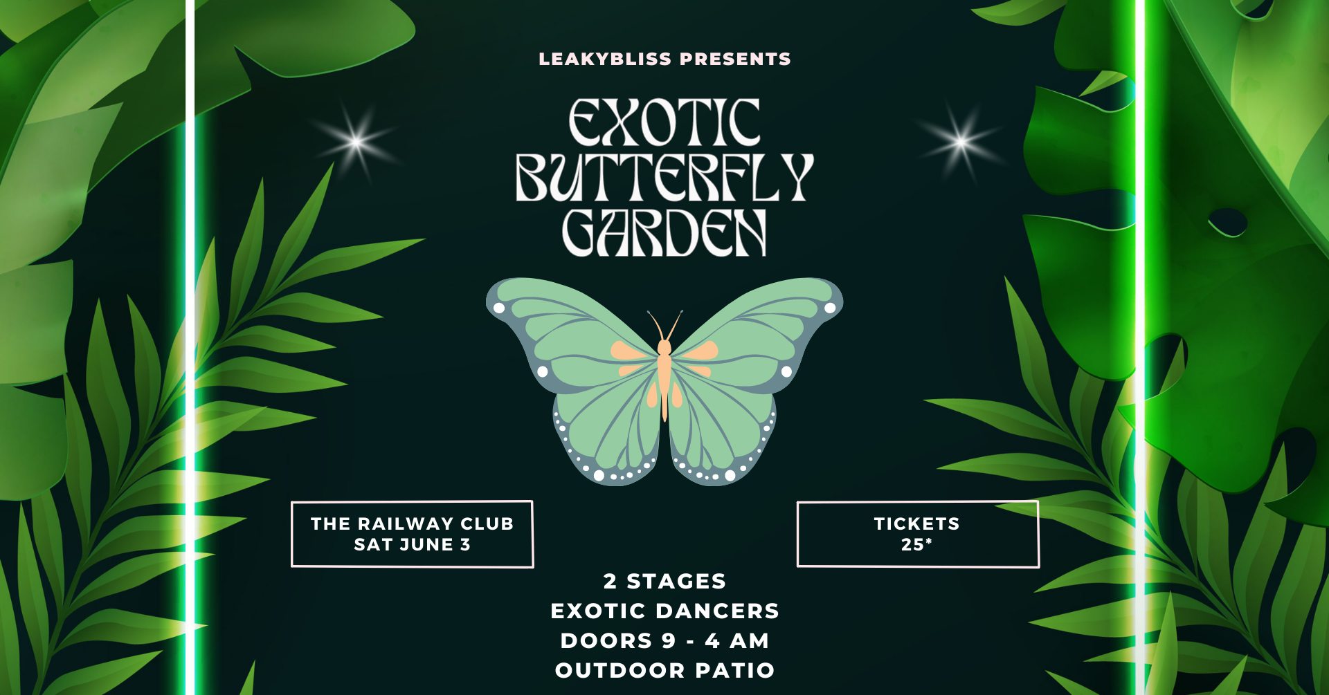 exotic butterfly garden
