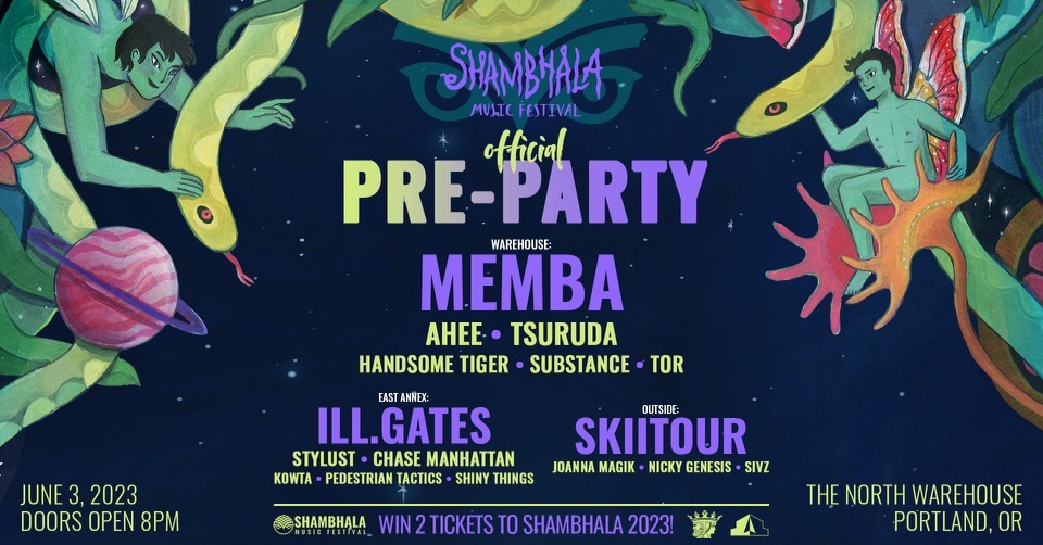Official Shambhala pre-party announced for Oregon, feat SkiiTour