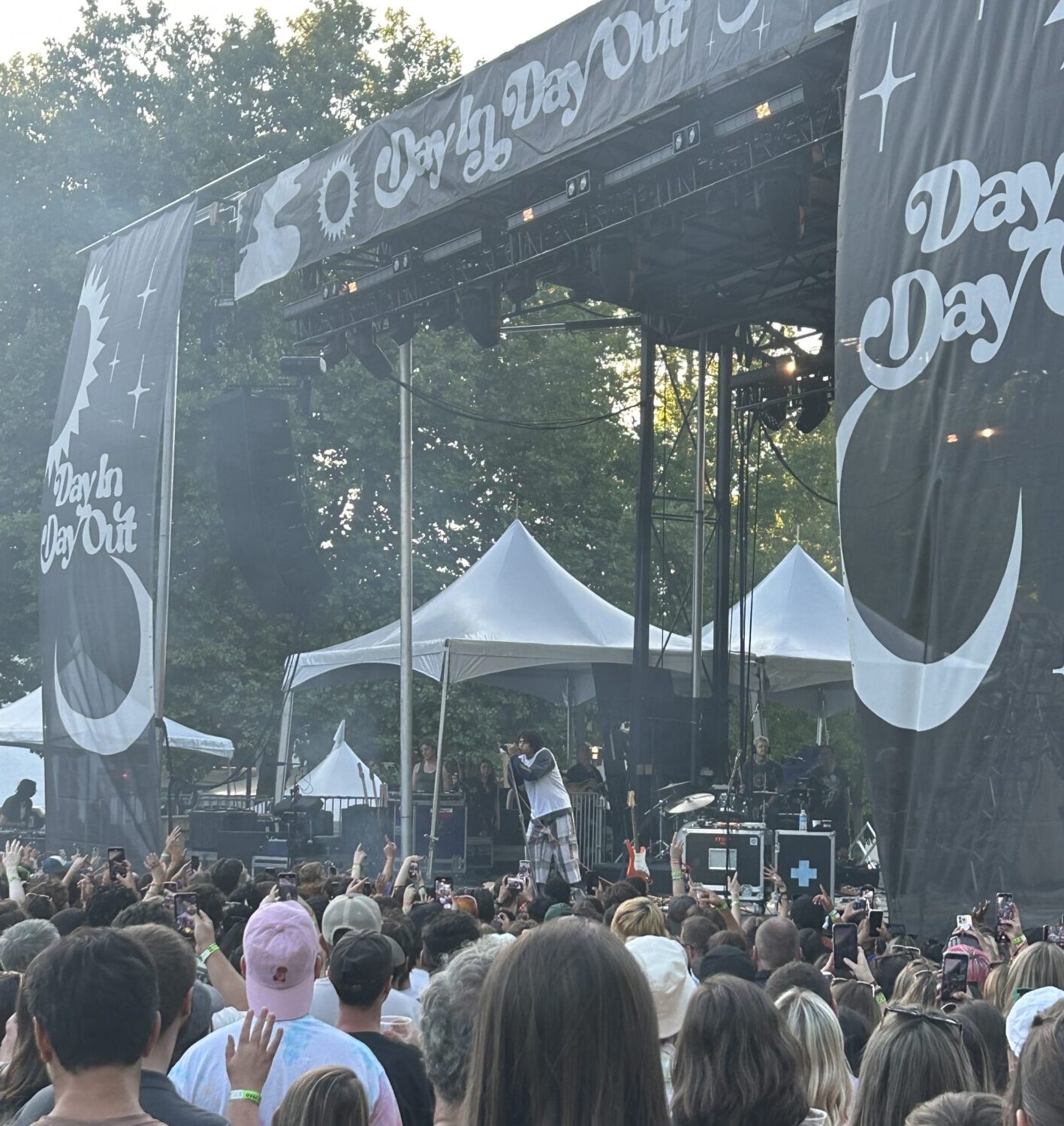 Dominic Fike performs at Day In Day Out 2023