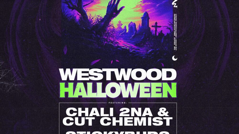 Westwood Halloween's lineup feat. Stickybuds, Chali 2na, Cut Chemist and Liinks at the Commodore Ballroom in Vancouver.