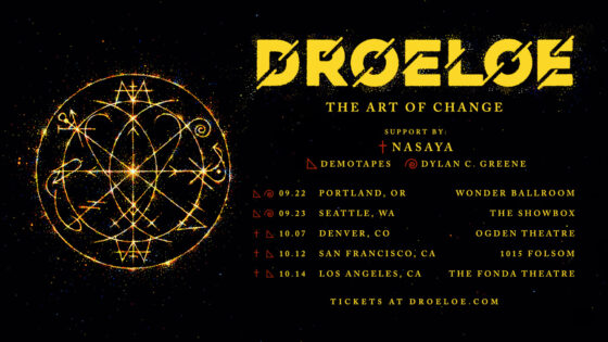 Droeloe tour poster