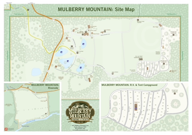 Mulberry Mountain Map