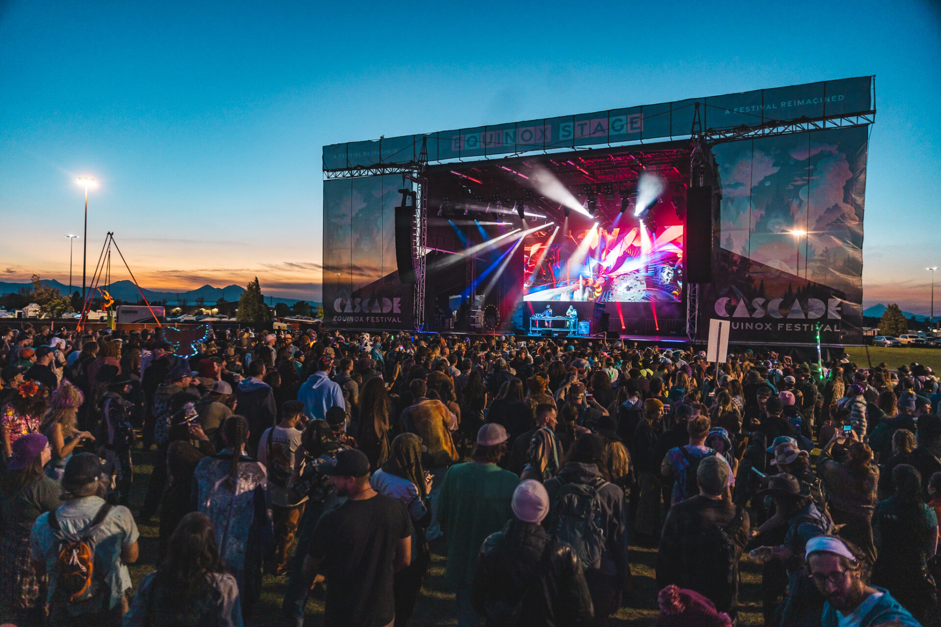 Emancipator playing at Cascade Equinox festival