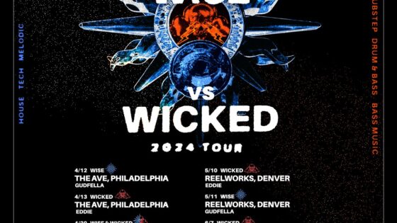 Jauz Wise vs Wicked 2024 Tour Poster