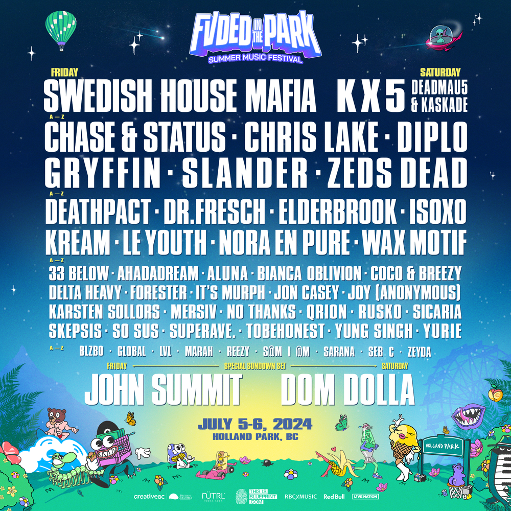 FVDED 2024 Full Lineup