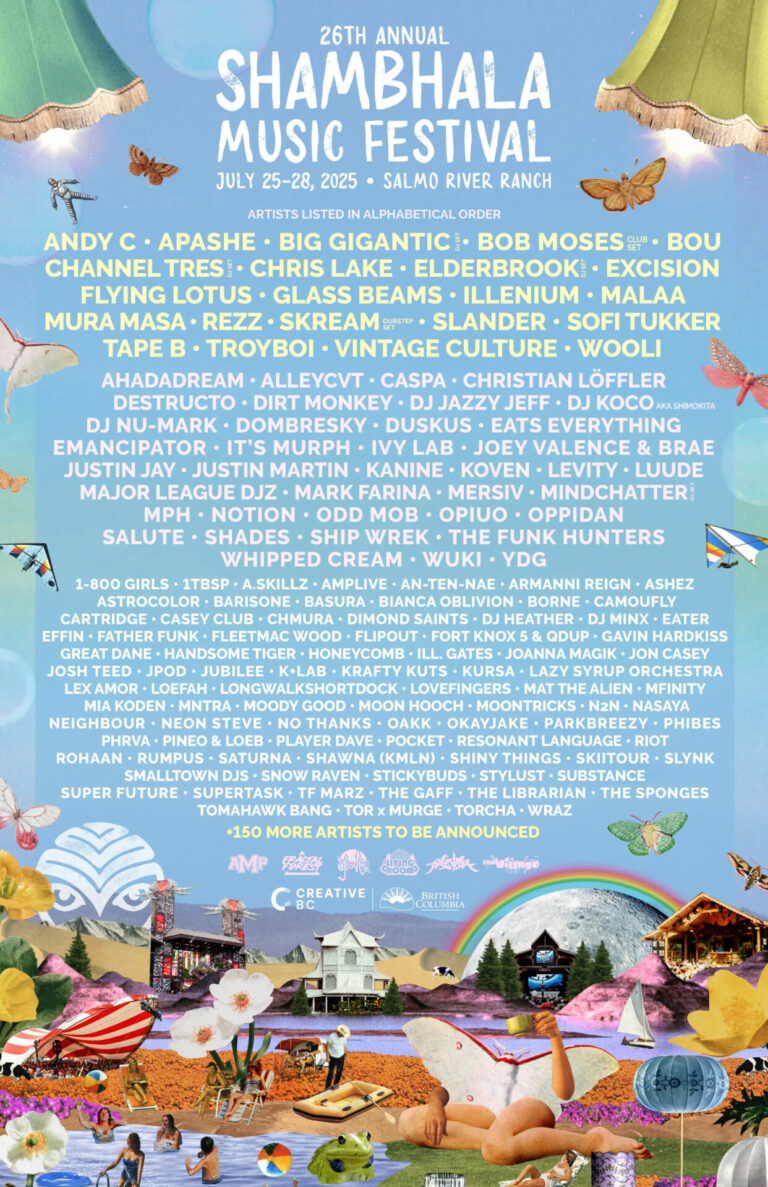 Shambhala drops 2025 lineup ILLENIUM, Rezz, Levity and more