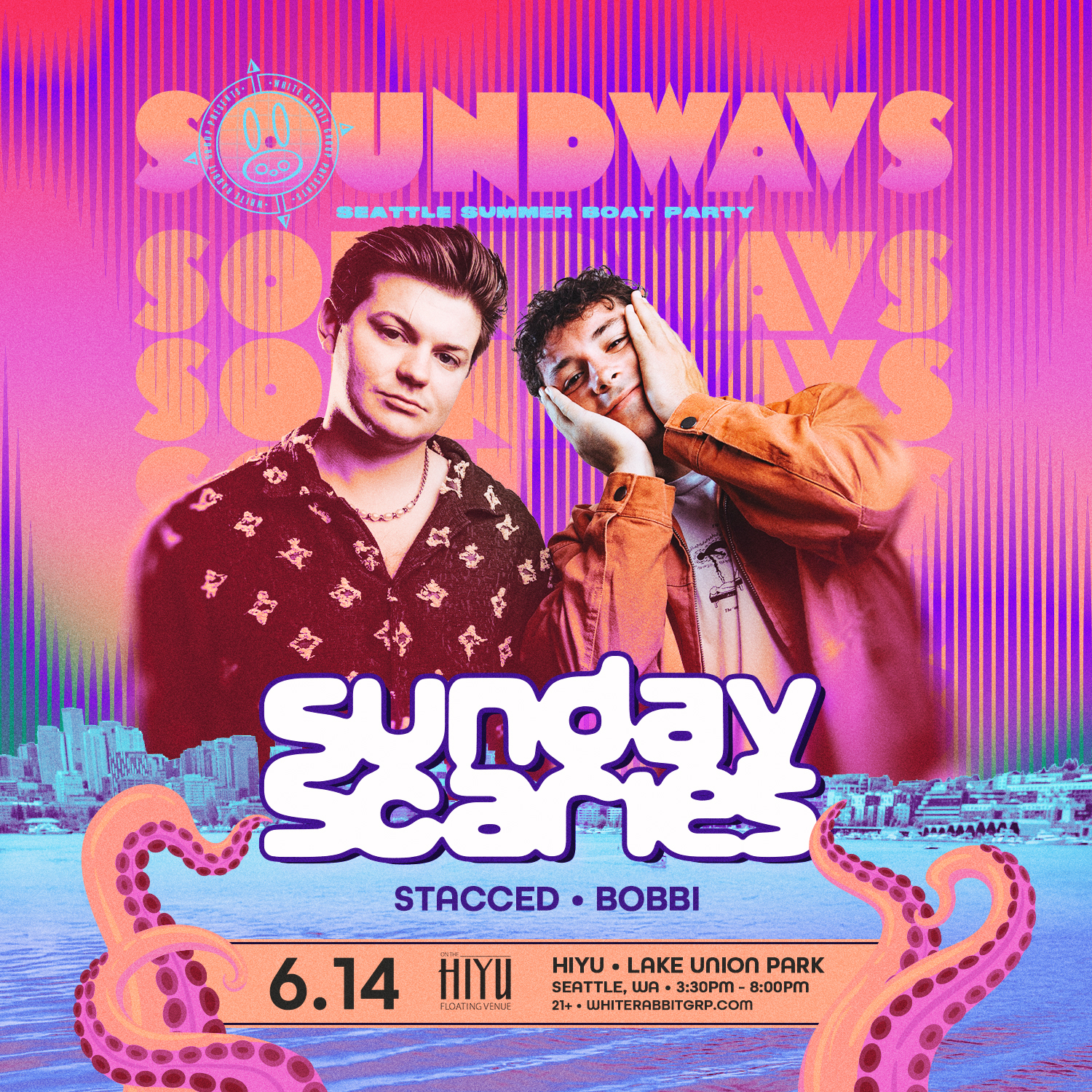Sunday Scaries Soundwavs promo Poster