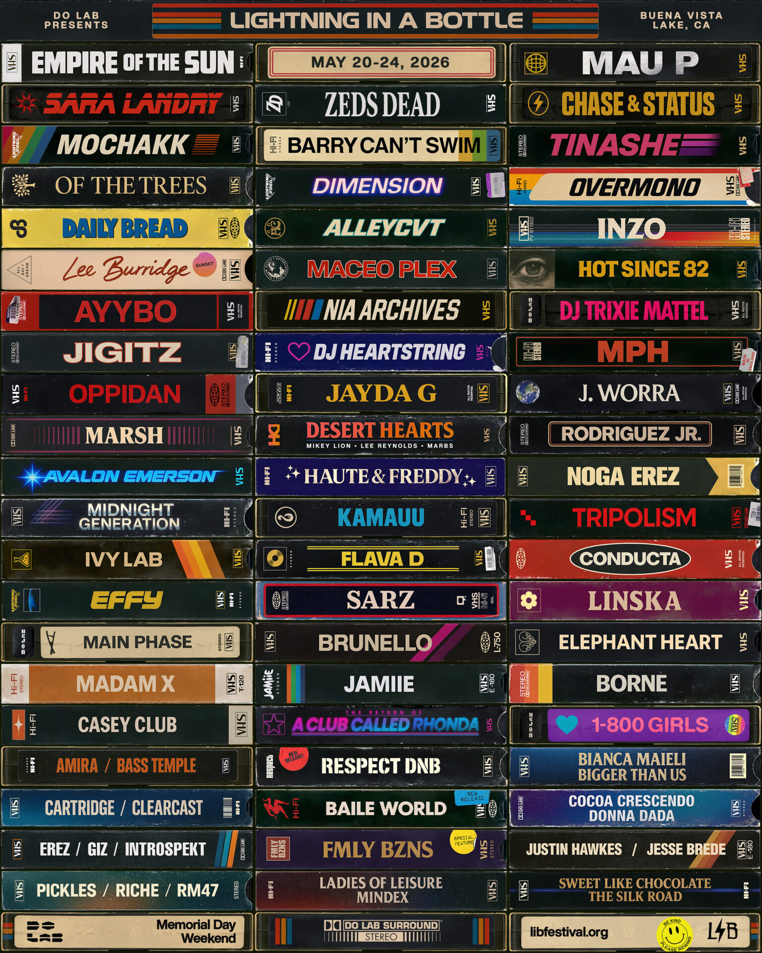 lightning in a bottle 2026 lineup