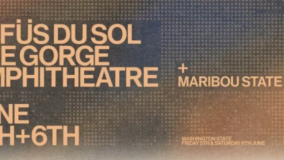 Rufus Du sol 2026 tour