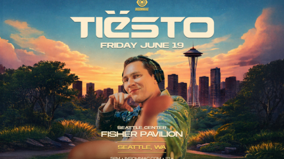 Tiesto event poster