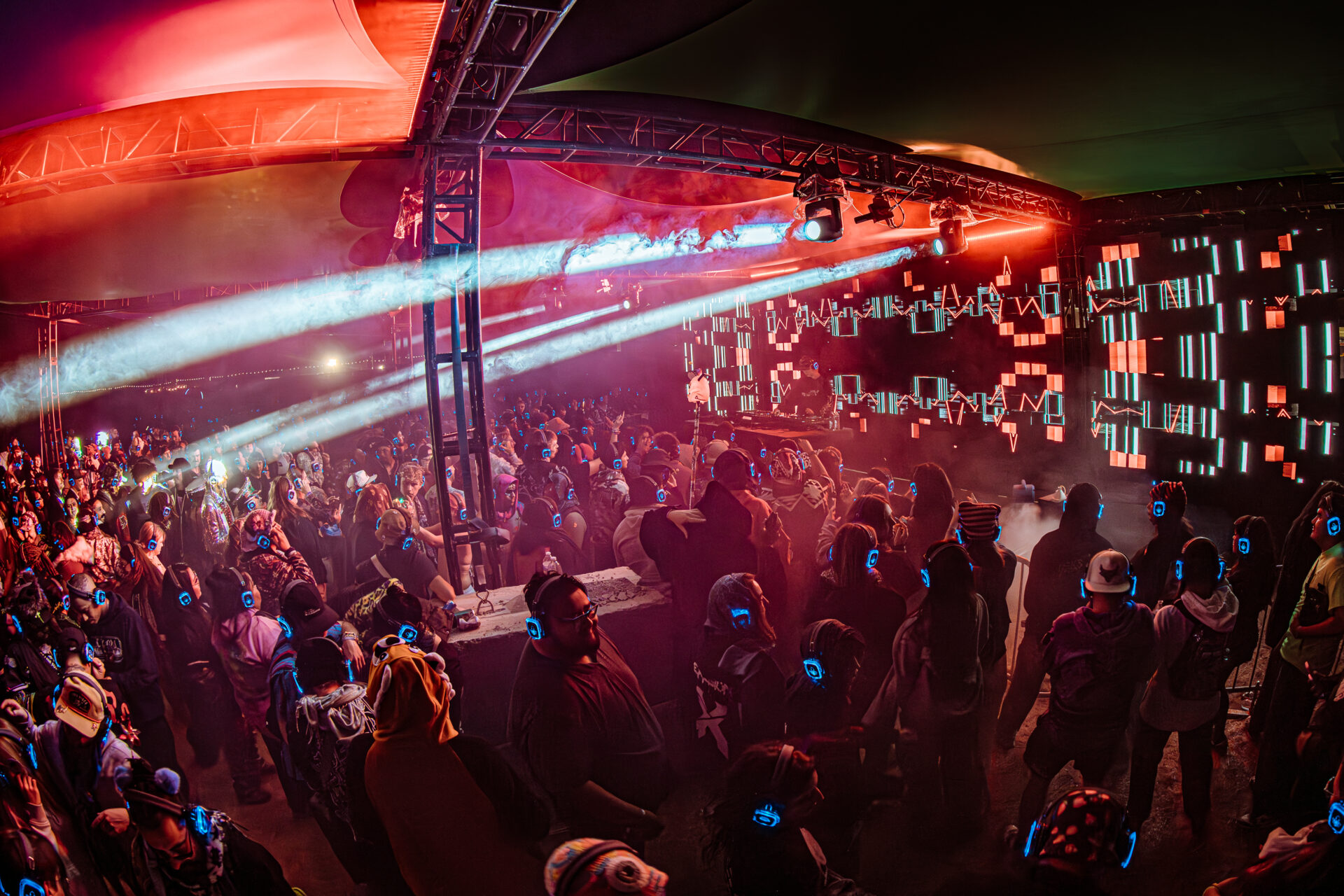Silent Disco Photo from the campgrounds