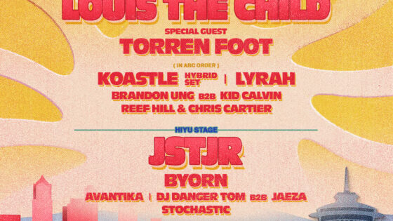 Soundwavs at the park poster with Louis the Child, JSTJR, and other DJs on September 12th 2026.