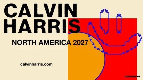 Calvin Harris North American 2027 Flyer