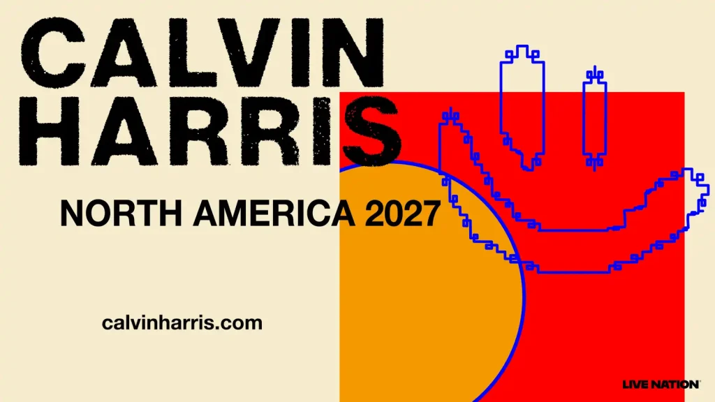 Calvin Harris North American 2027 Flyer